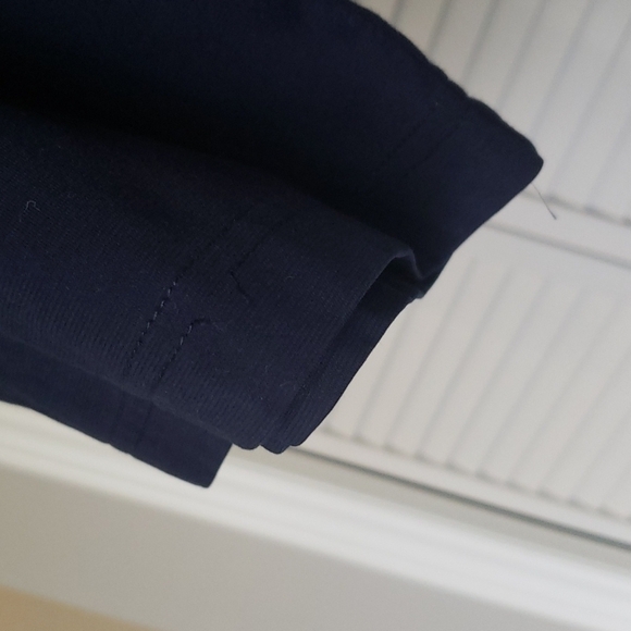 St John Sport Wide Leg Lounge Pant, Blue, Size L - Picture 5 of 8